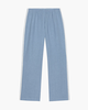 Donni. The Linen Crop Stripe Pant - Cornflower - Thumbnail 1