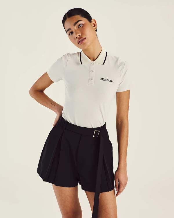 Malbon Paloma Polo - White Malbon Paloma Polo - White