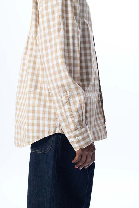 Taiga Takahashi Lot 108. 50S Italian Collar Shirt Hand Drawn Sumi