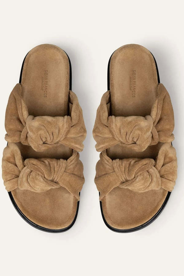 Dear Frances Tye Slide Sandals
