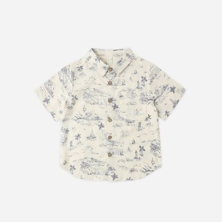 Kids Soor Ploom Flutter Tee - Stripe Eucalyptus | Garmentory
