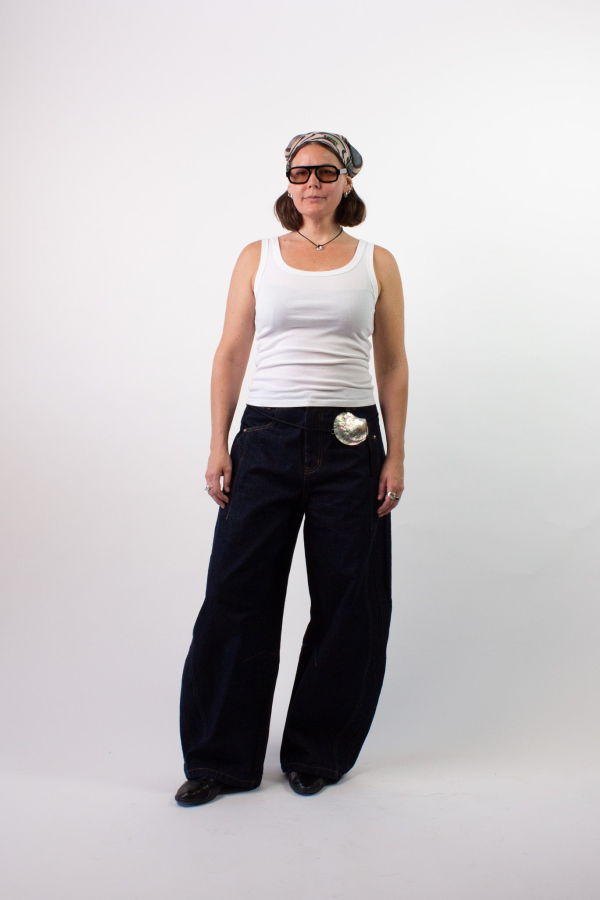 LA RELAXED Organic Rib Tank
