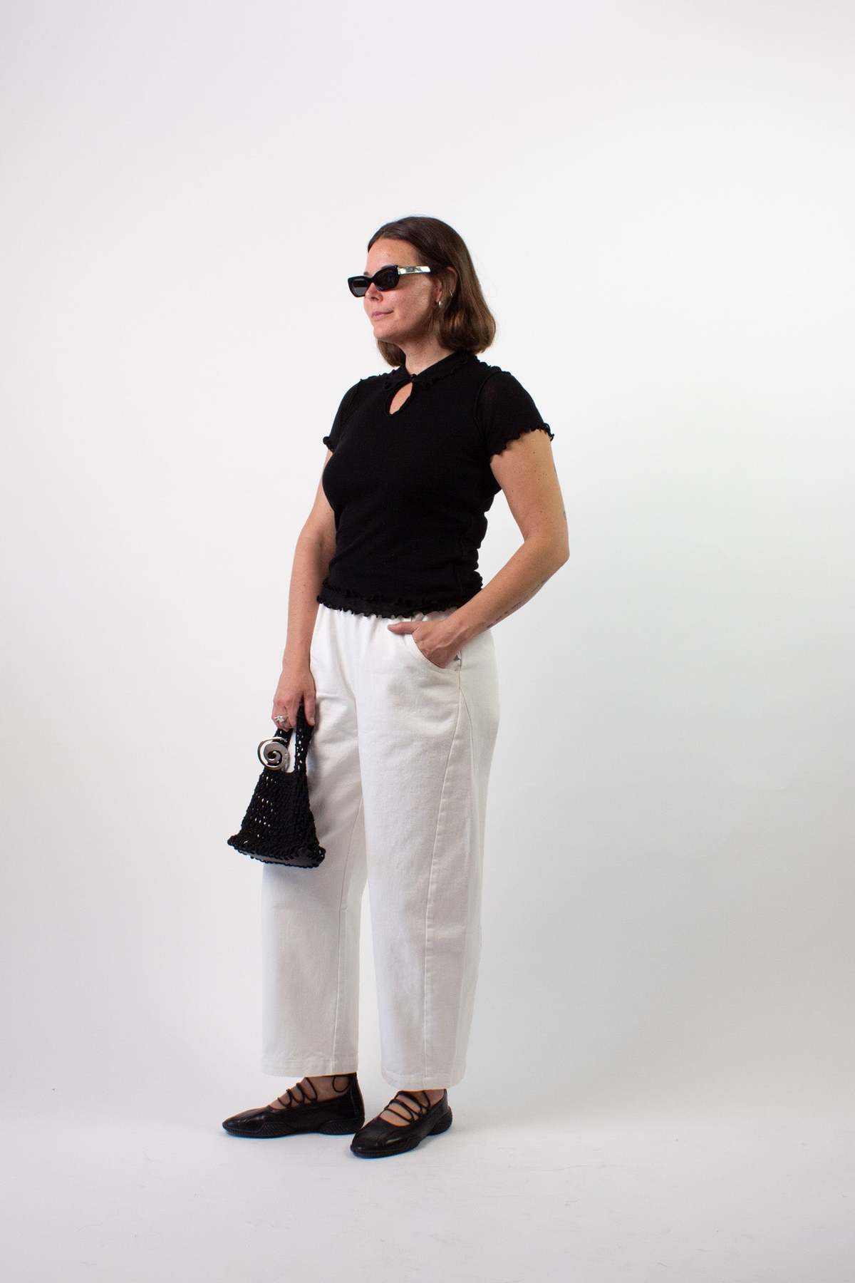 Eliza Faulkner Percy Microknit Top - Image 2 of 4