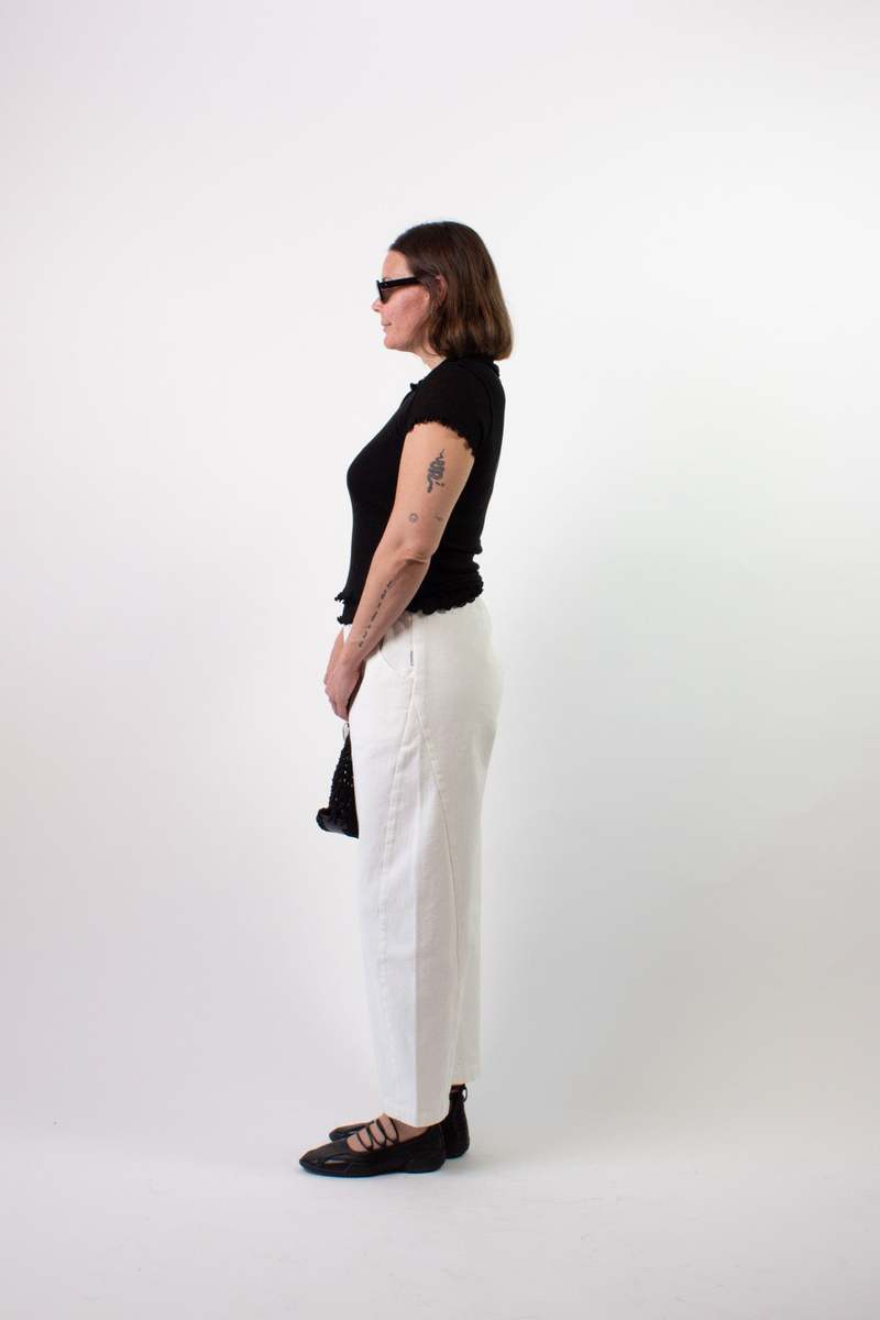 Eliza Faulkner Percy Microknit Top