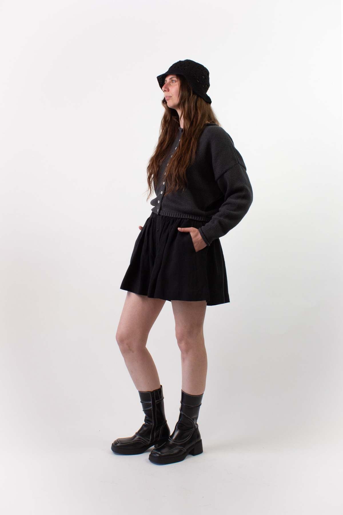 James Street Co. Peri Shrunken Cardigan - Image 2 of 4