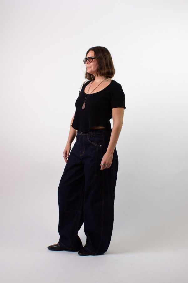 Abeline Scoop Top
