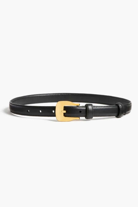 Toga Pulla SSENSE Exclusive Double Buckle Belt - Black | Garmentory