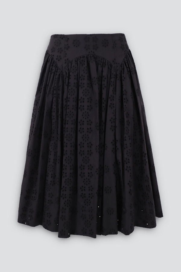 Sandy Liang Murano Skirt - Black