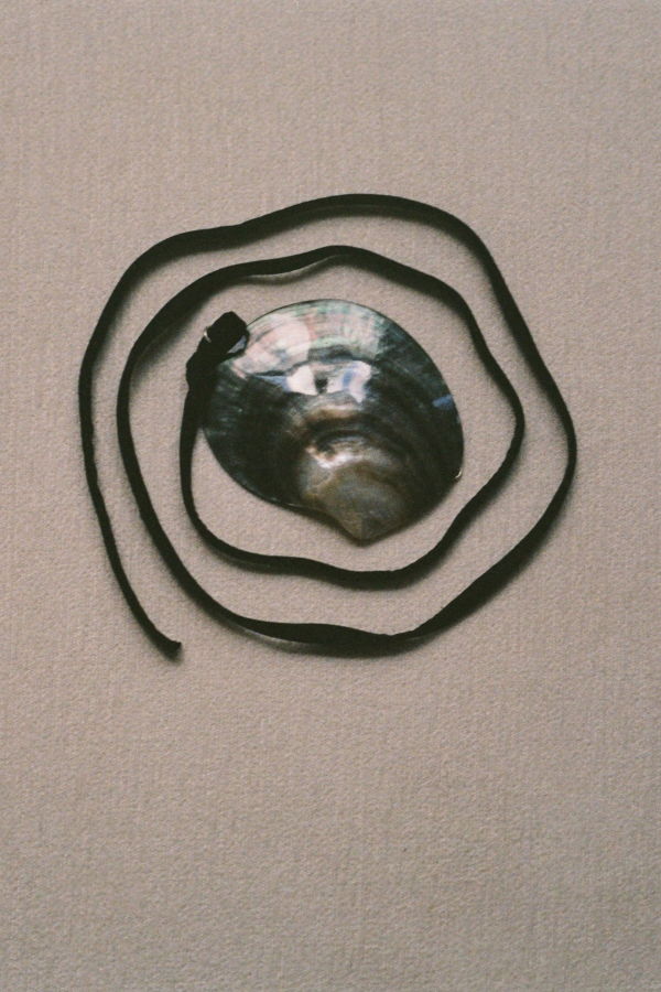 KAT ZARRA Silk Shell Belt