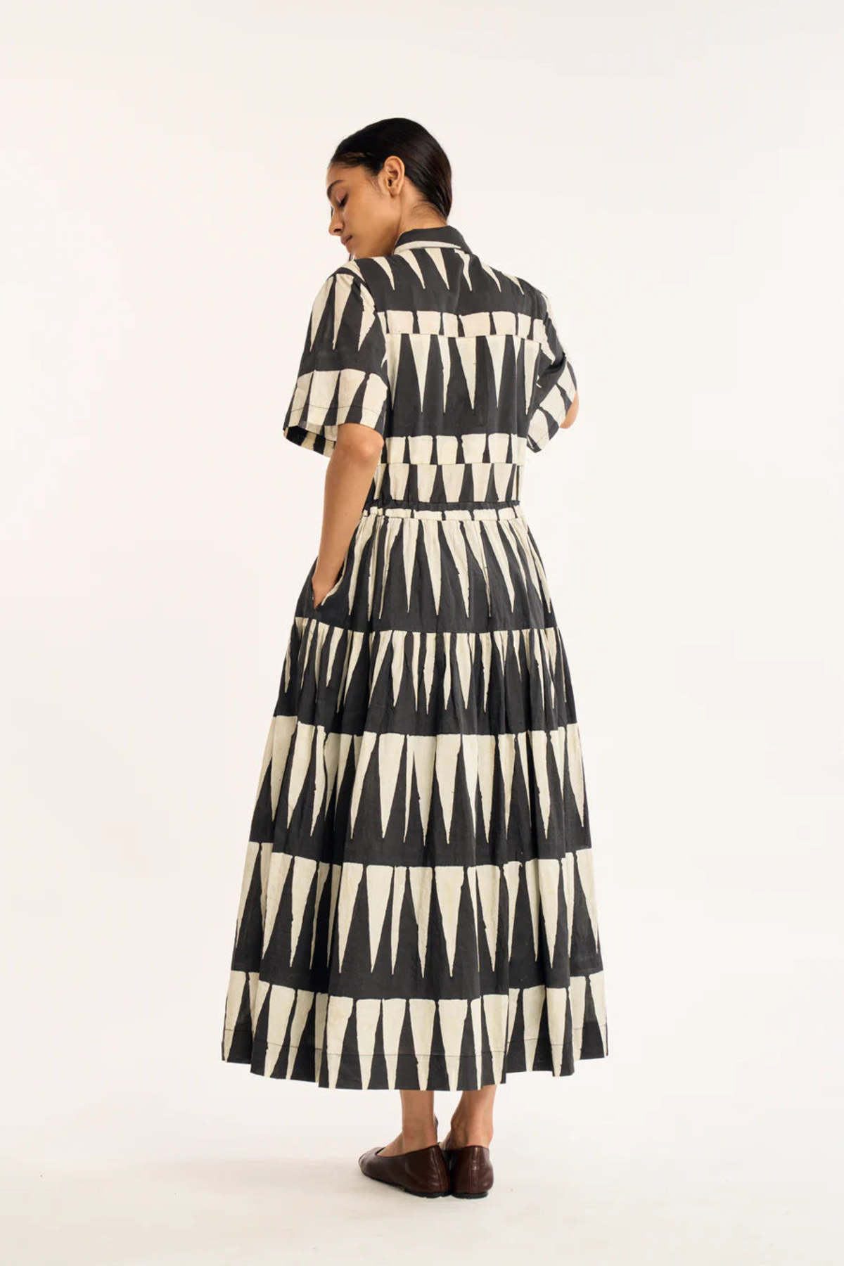 RUJUTA SHETH Orca Dress in Delta Print - Image 7 of 7