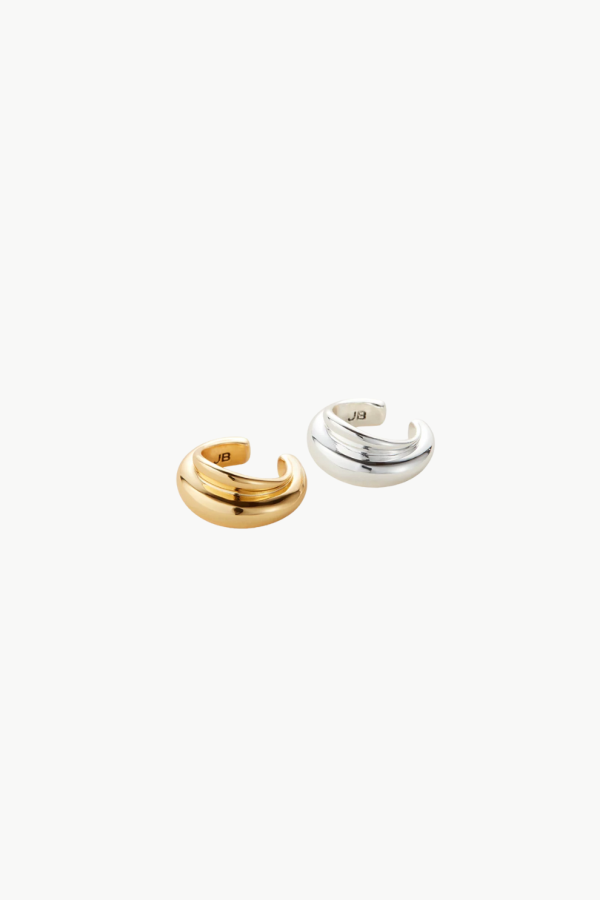 Jenny Bird Leona Ear Cuff Set - Two-Tone