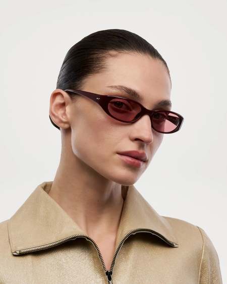 MYKITA x MAISON MARGIELA MMRAW008 SUNGLASSES - BLACK | Garmentory