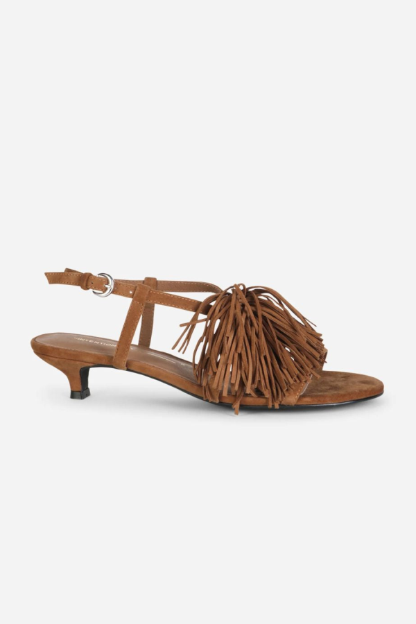 INTENTIONALLY __________. Chaperone Kitten Heel Sandal