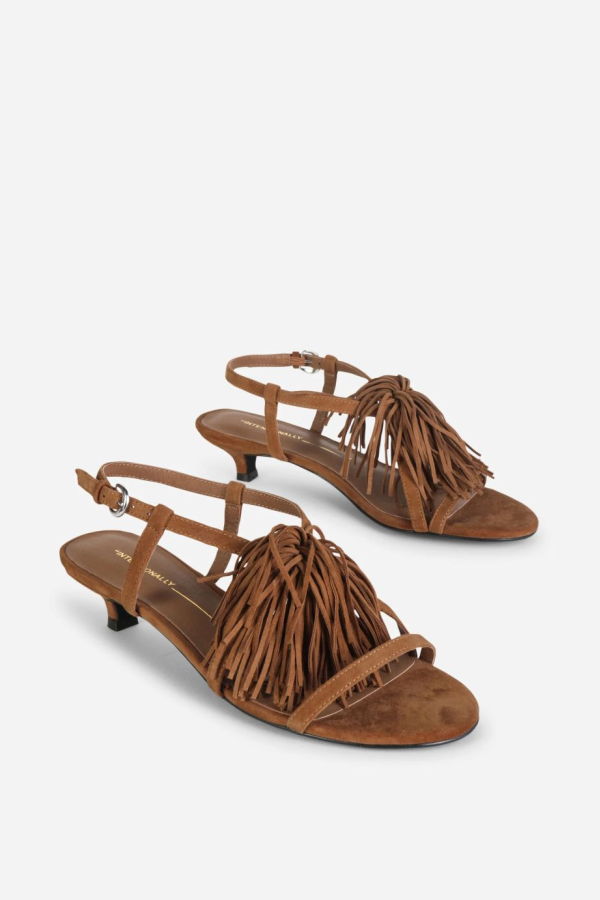 INTENTIONALLY __________. Chaperone Kitten Heel Sandal