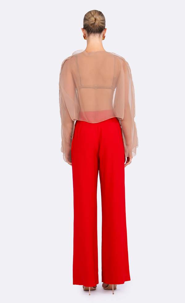 Nonchalant Label Gerber Pant - Red