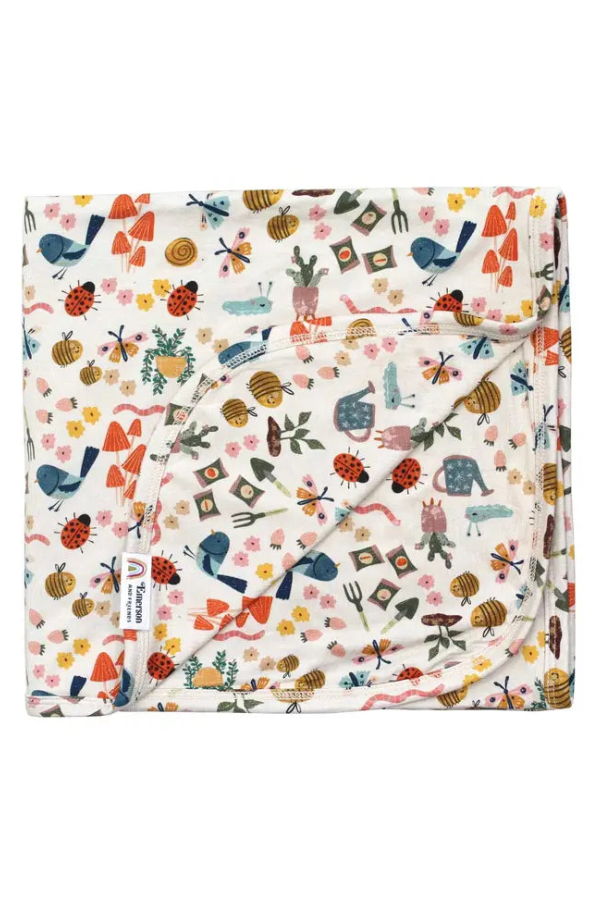 KIDS Emerson and Friends Garden Friends Luxury Bamboo Blanket