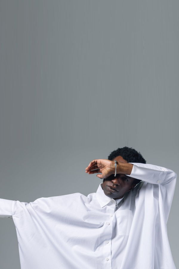 Shivajothi Kimono Sleeve Dress Shirt