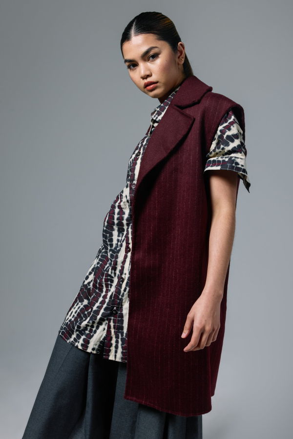Shivajothi Limited Edition Double Face Wool Vest