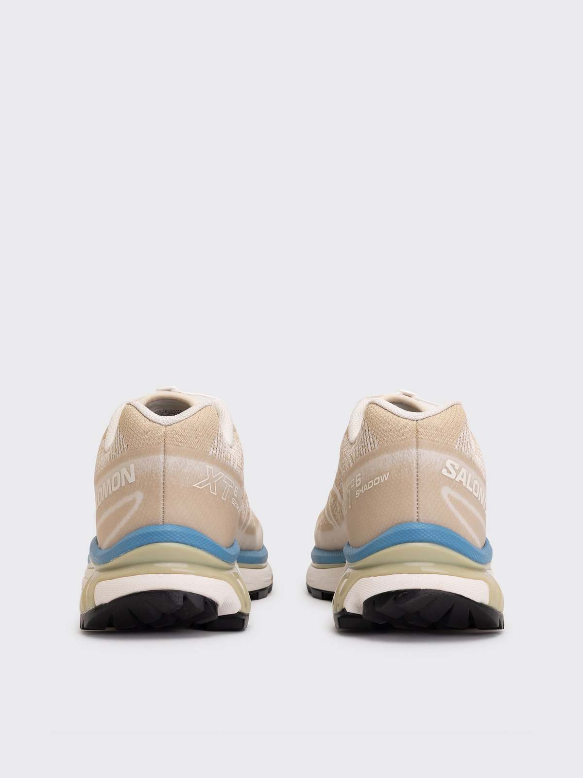 SALOMON XT-6 Shadow Trail Shoes - Vanilla Ice/Eucalyptus/Niagara - Image 3 of 4