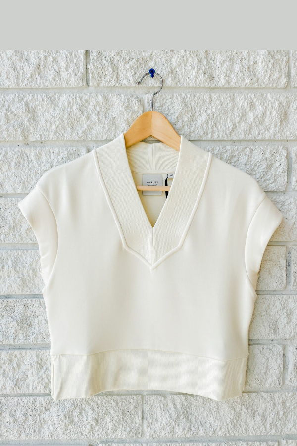 Varley Gracee V-Neck Tank - Pristine