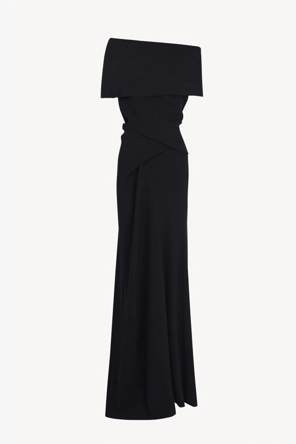 Cortana Onara Dress - Navy