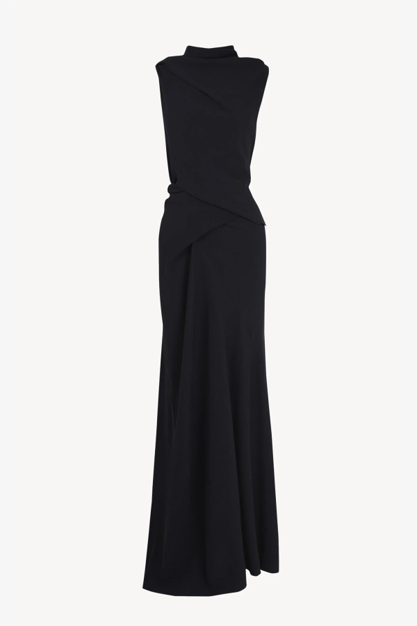 Cortana Onara Dress - Navy