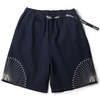 Kapital 10oz Denim Easy Short Pants (Furoshiki Embroidery) - Thumbnail 1