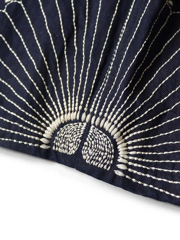 Kapital 10oz Denim Easy Short Pants (Furoshiki Embroidery)