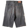 Kapital 14oz Black Denim 5P Shorts (Bone) - Thumbnail 3