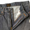 Kapital 14oz Black Denim 5P Shorts (Bone) - Thumbnail 4