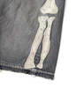 Kapital 14oz Black Denim 5P Shorts (Bone) - Thumbnail 5