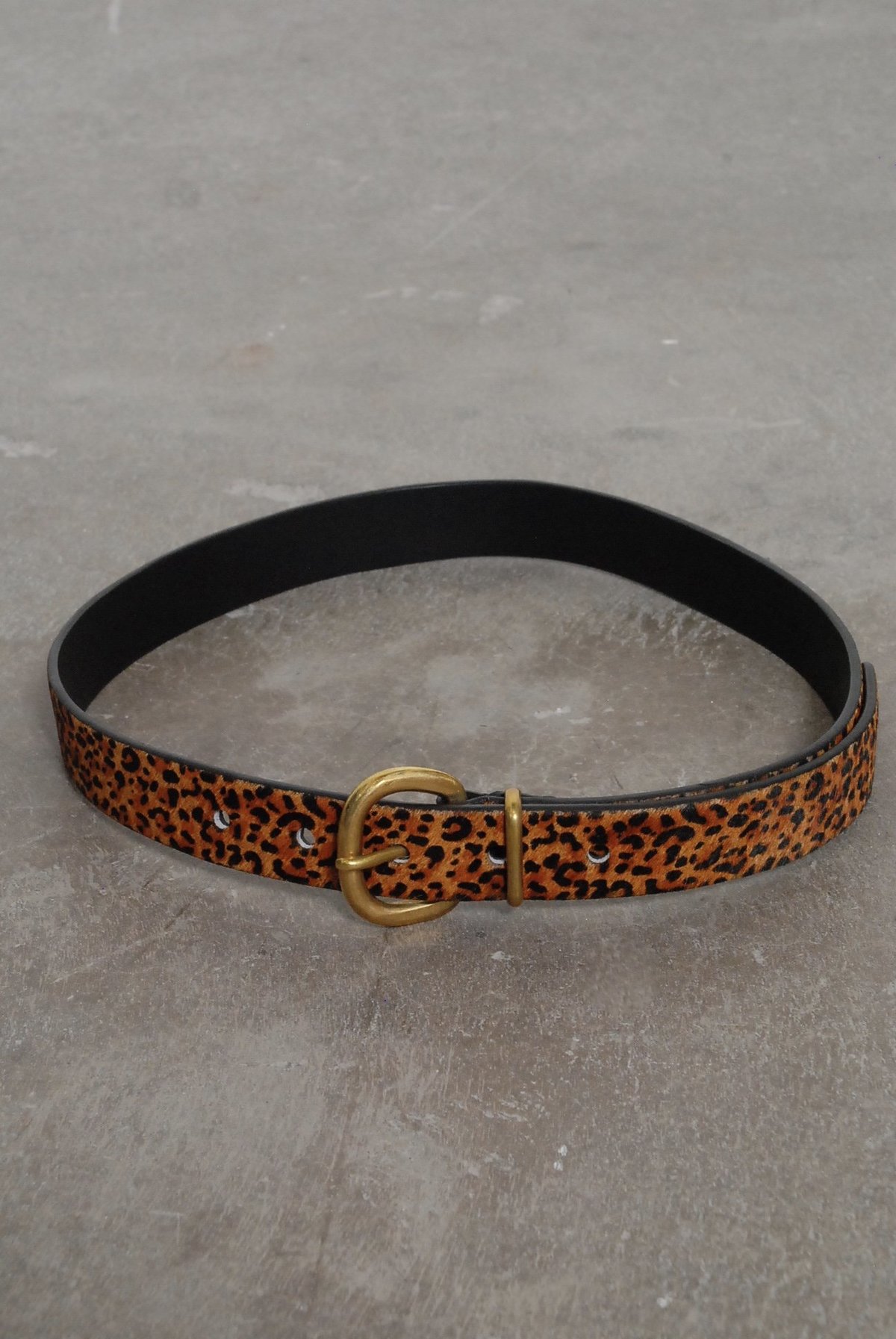 Rachel Comey Thin Estate Belt - Leopard | Garmentory display picture 2