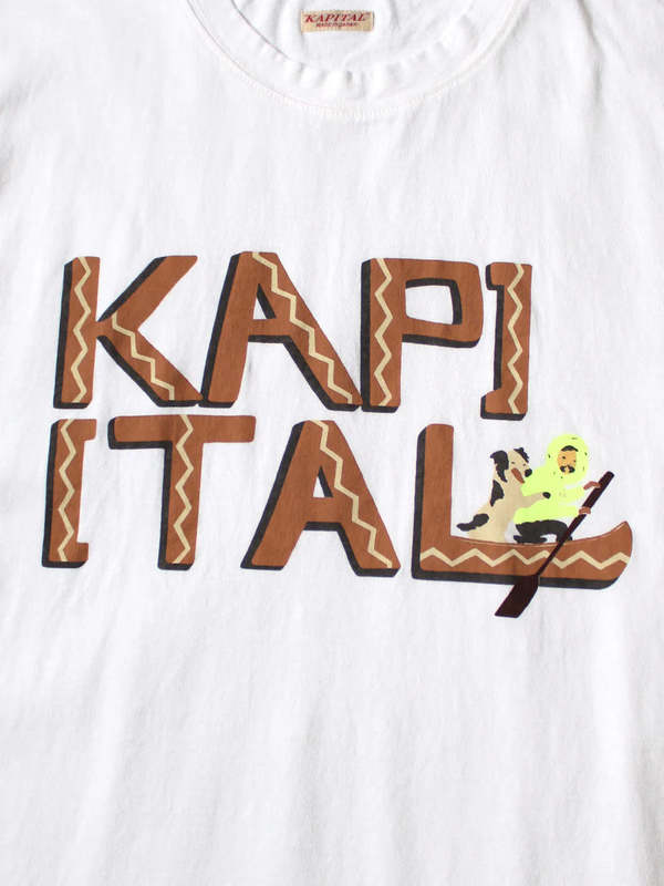 Kapital 20/-Jersey Crew T (Canoe Kapital) Tee