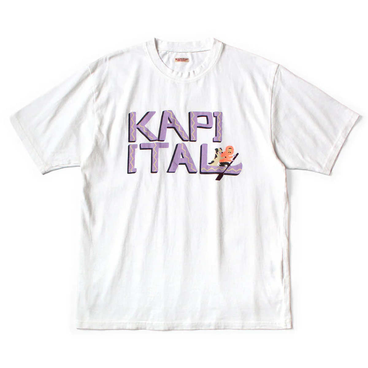 Kapital 20/- Jersey Crew T (Canoe Kapital) Tee - Image 1 of 6