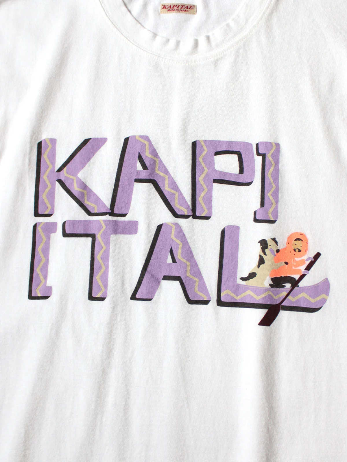Kapital 20/- Jersey Crew T (Canoe Kapital) Tee - Image 2 of 6