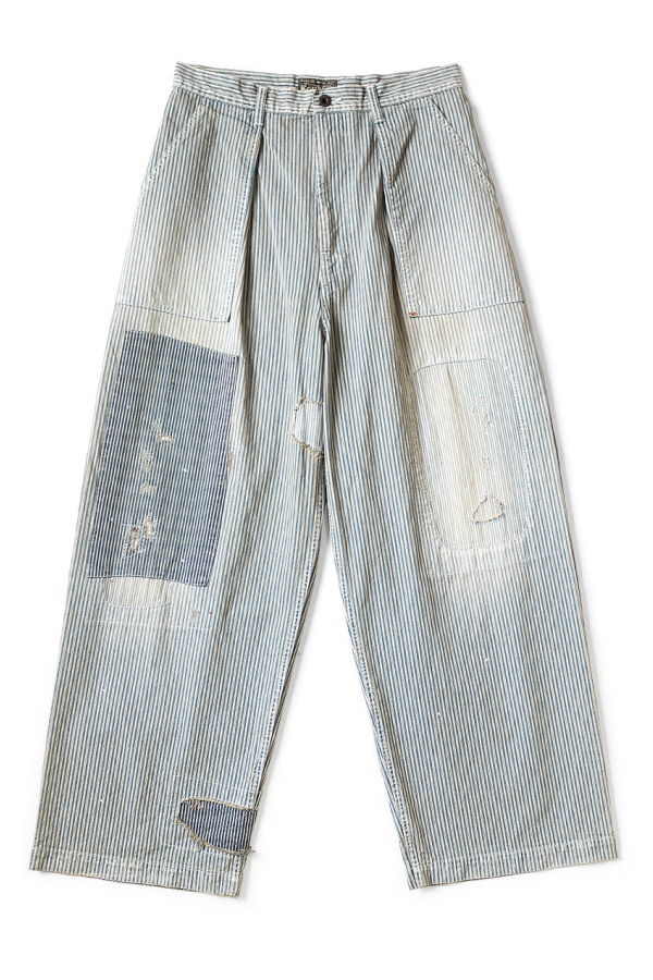 Kapital Liberty Hickoree Fatigue Baggy Pants (Rushfield Remake)