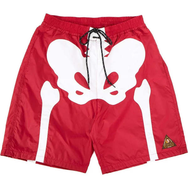 Kapital Nylon Bone Swimsuit - Red