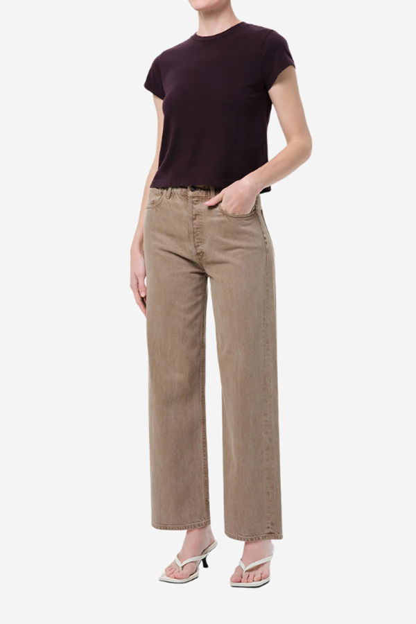AGOLDE Adine Shrunken Tee