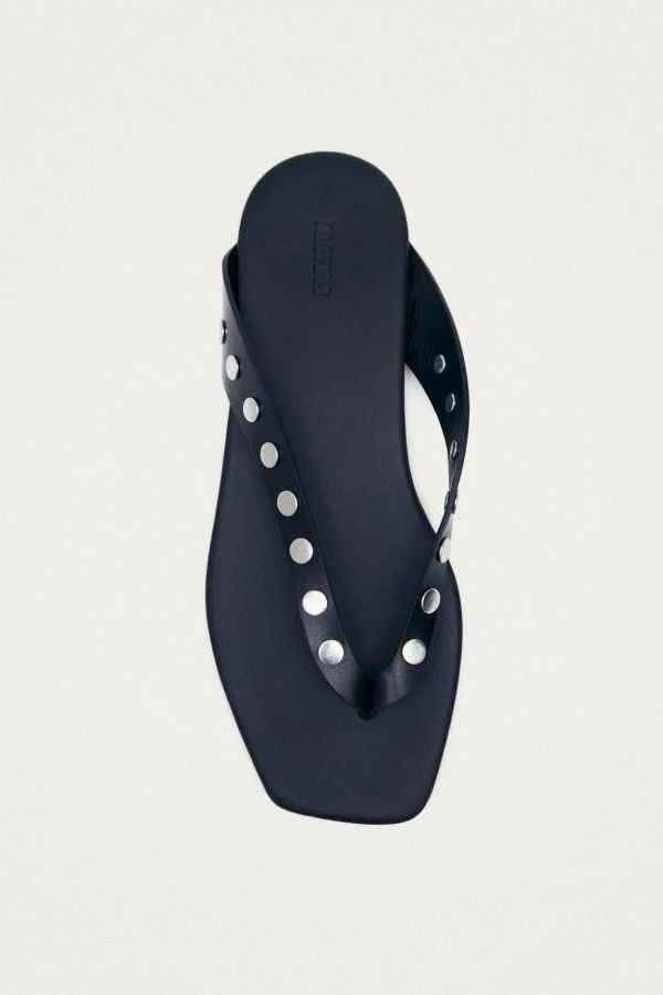 Alohas Ola Studs Leather Sandals