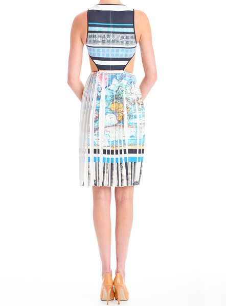 Clover Canyon Ancient World Map Dress Clover Canyon Ancient World Map Dress