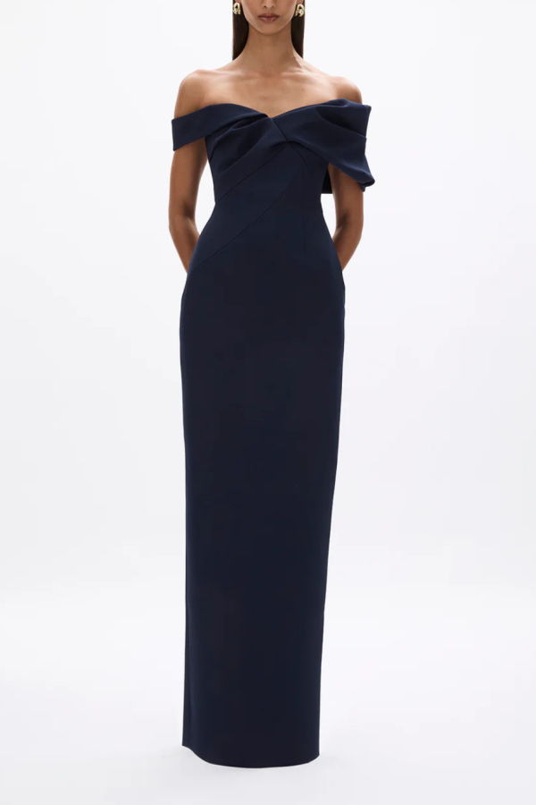 Rachel Gilbert Maddie Gown - Navy
