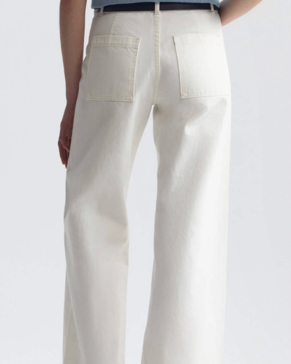 Nili Lotan Megan Jean - Cream - Image 5 of 5