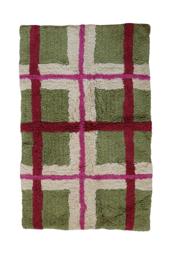 Mosey Me Plaid Bath Mat