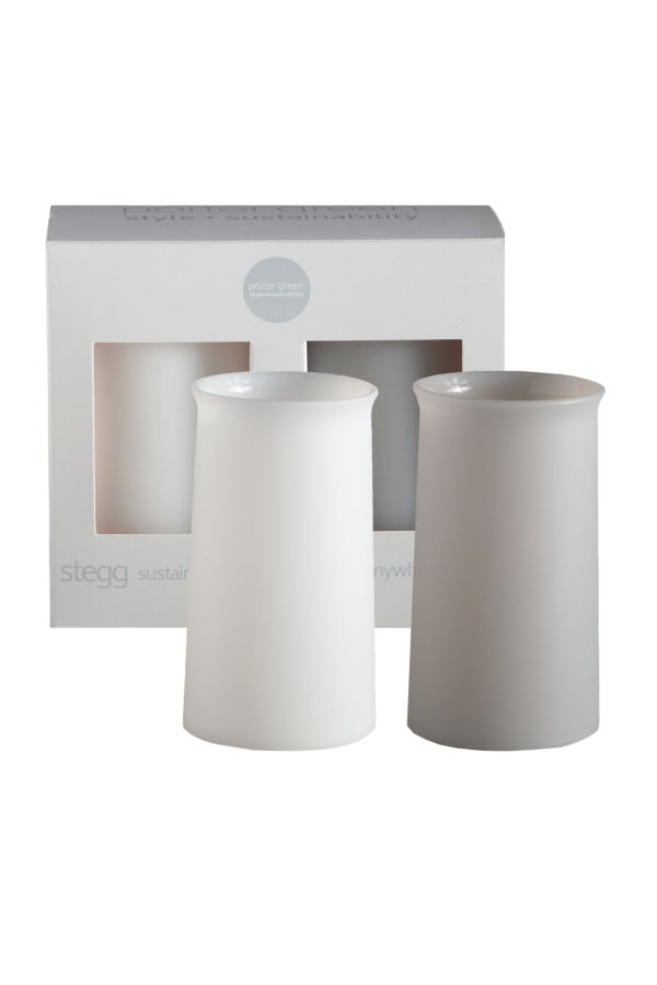 Porter Green Stegg Silicone Unbreakable Highball Glasses