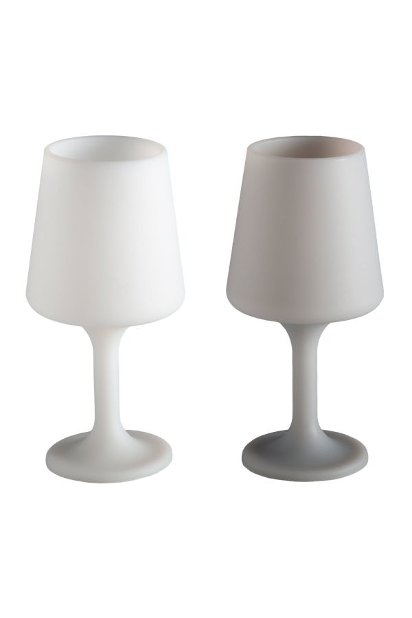 Porter Green Swepp Silicone Unbreakable Wine Glasses