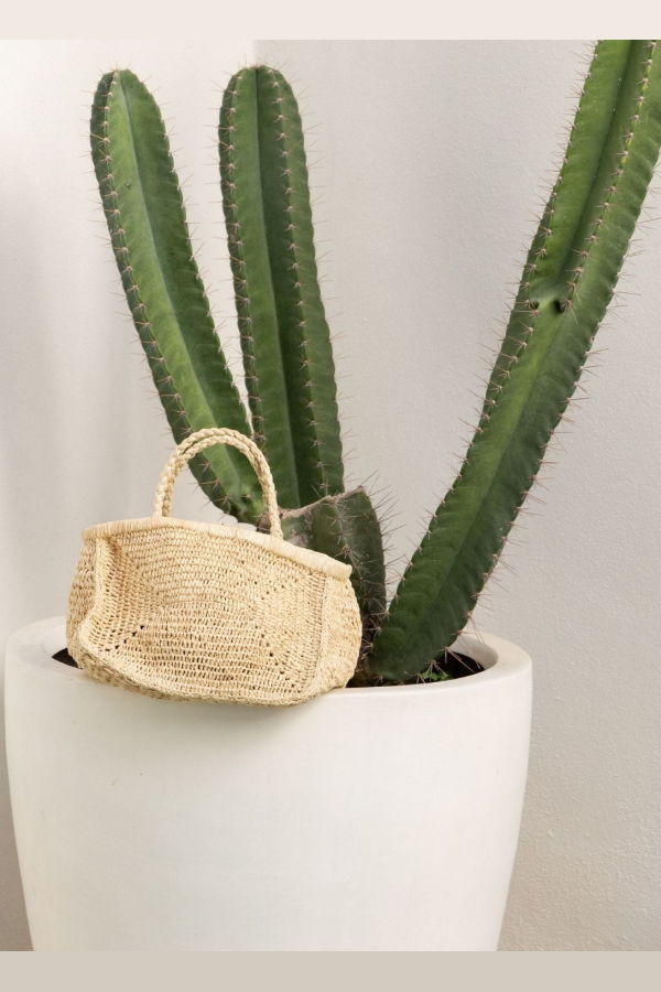 Zanatany Concepts Clipa (Small) Raffia Beach Tote Bag