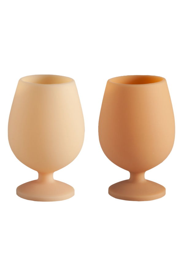 Porter Green Stemm Silicone Unbreakable Wine Glasses
