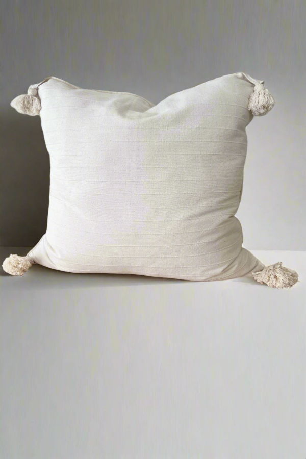 Loom Imports XL Cotton Tassel Pillow No. 1