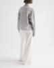 TWP Carter Shirt With French Knots - Gray - Thumbnail 4