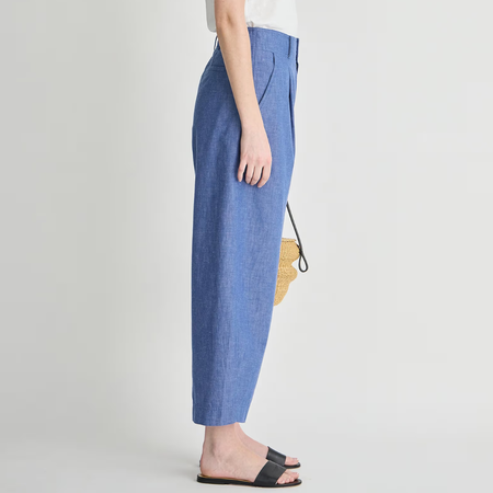 Yusho Kobayashi Knit Trousers - Blue | Garmentory